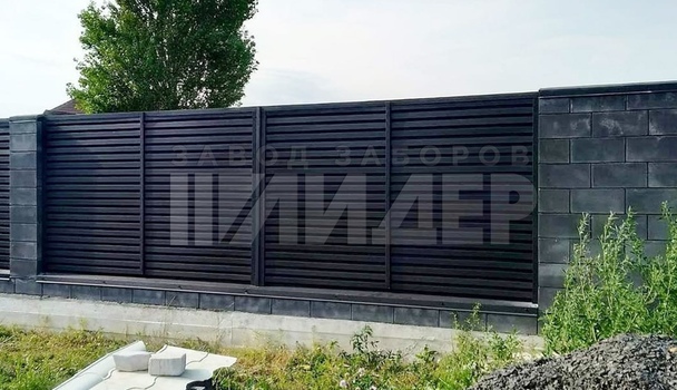 Заборное ограждение территории жилого дома ЖЗ-217 - фото 4